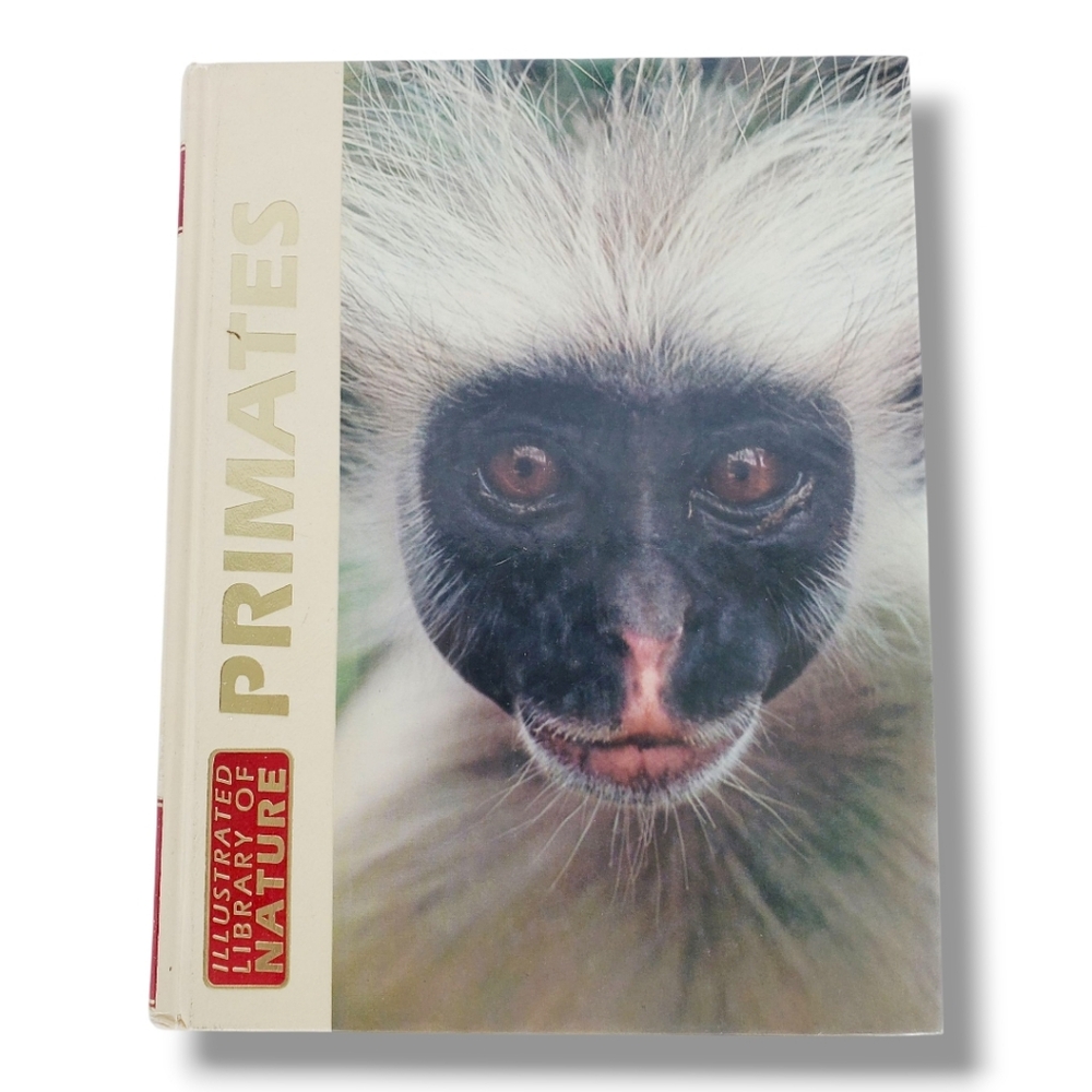 Illustrated Library Of Nature ~ Primates ~ Volume 1 ~ 1984 Edition Book